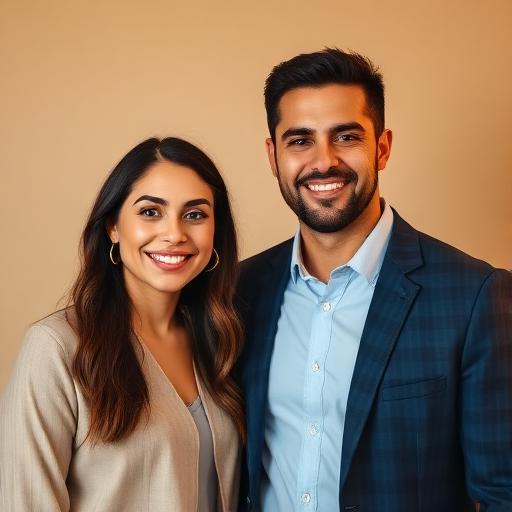 Portrait of Alex & Jordan